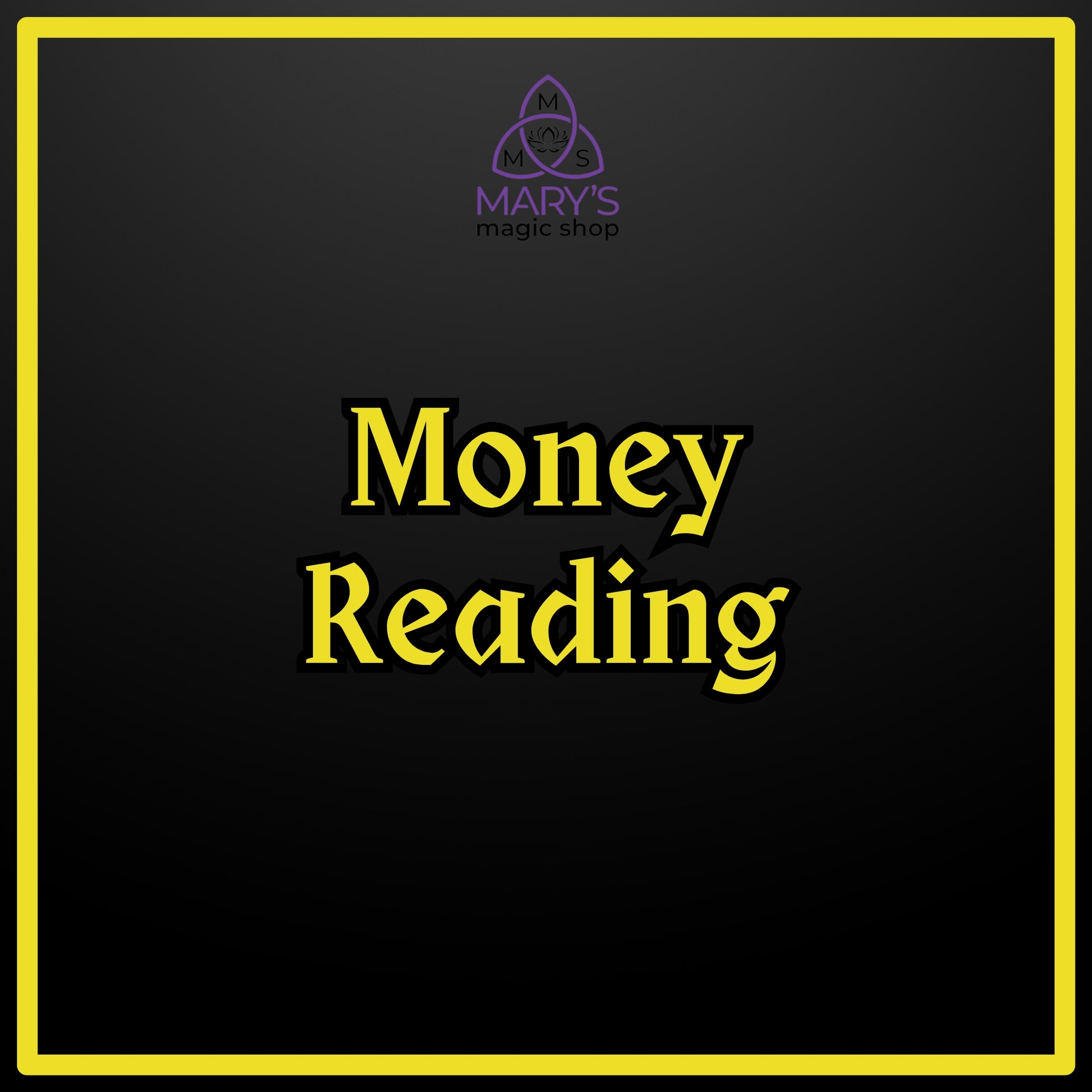 money reading