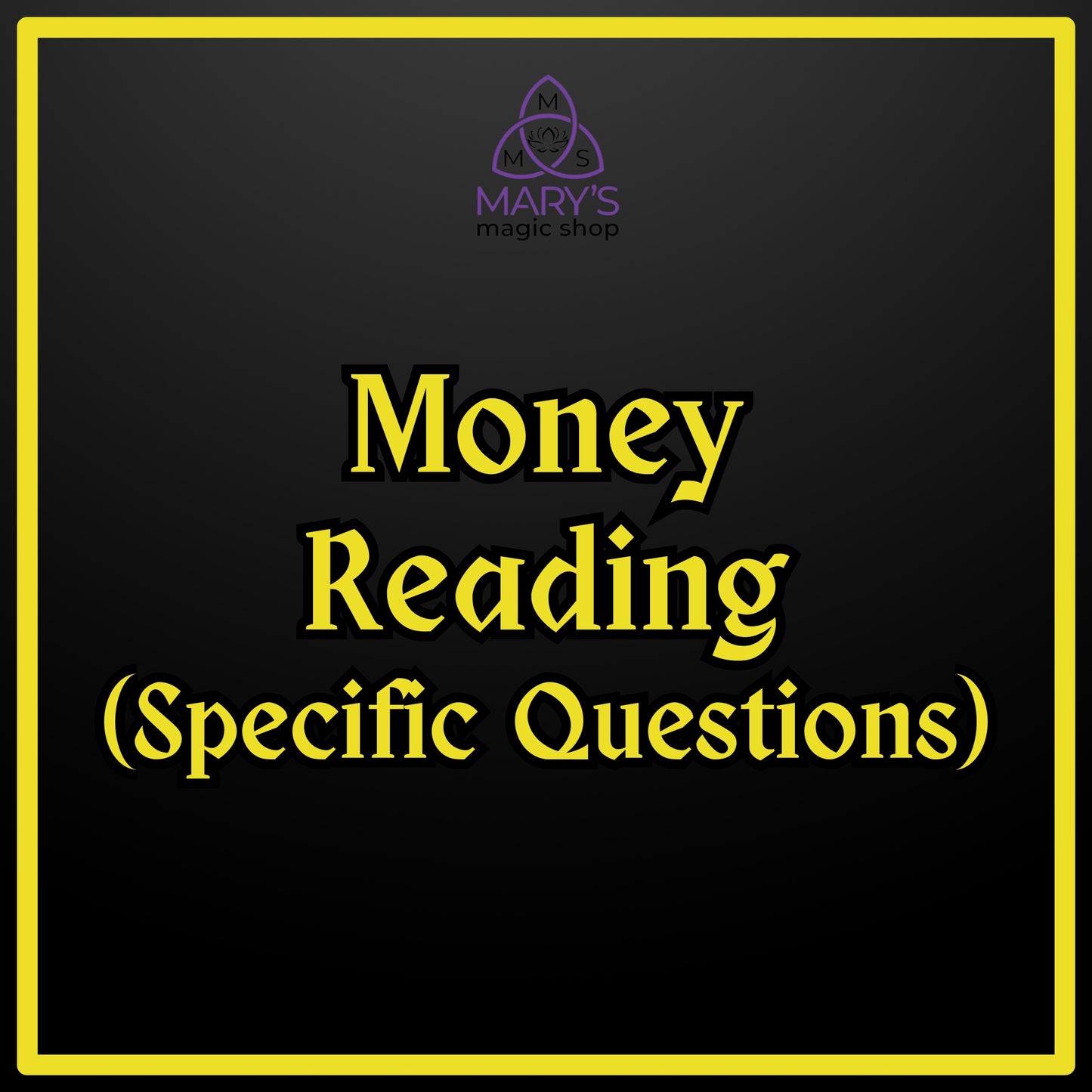Money Reading (Specific Questions)