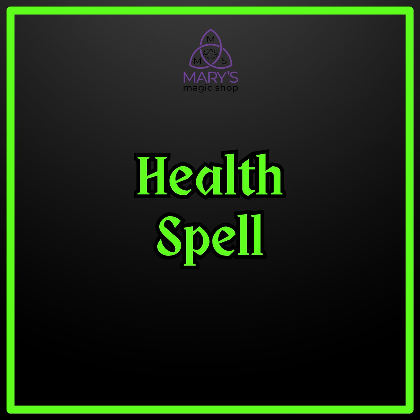 Wellness Spell