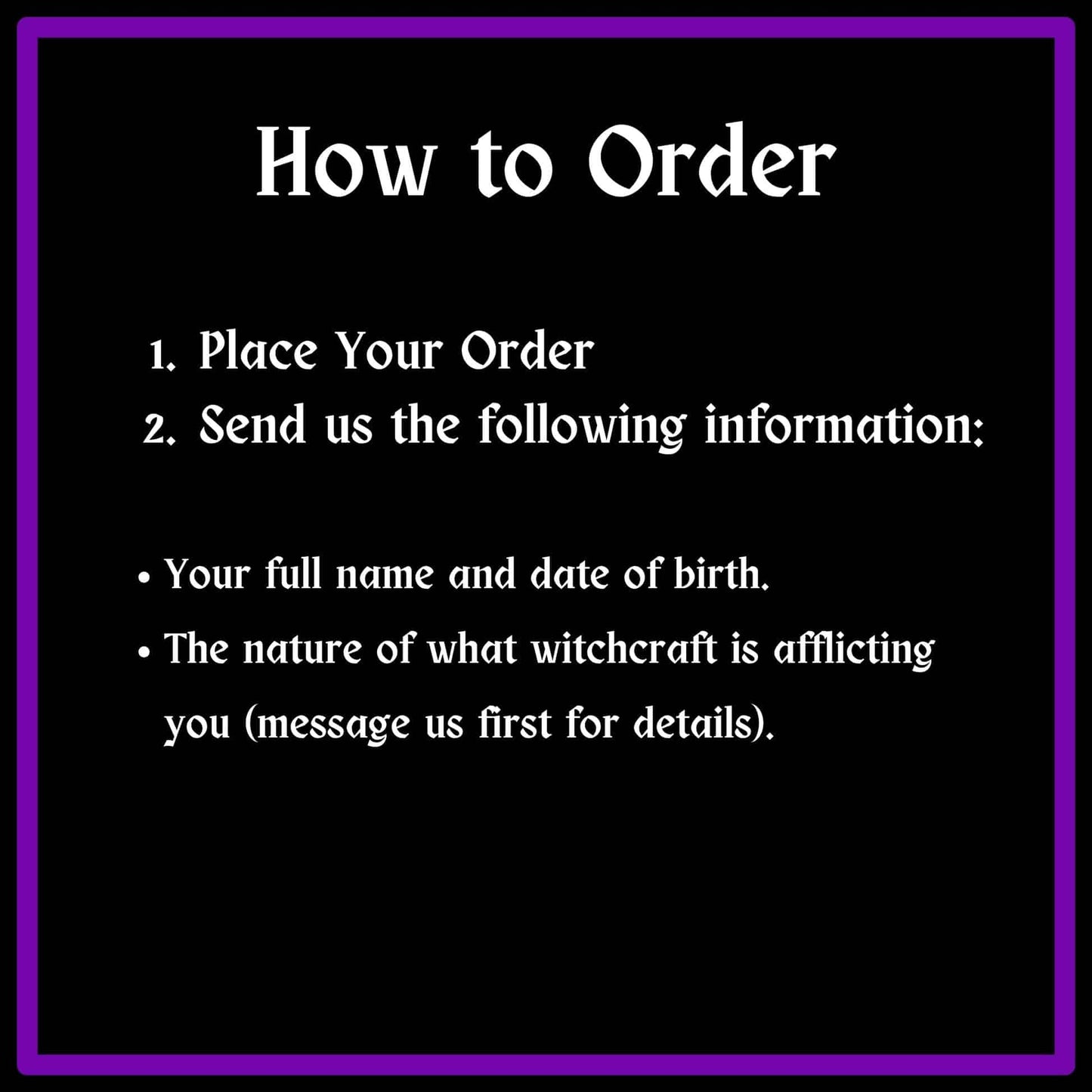 howtoorder
