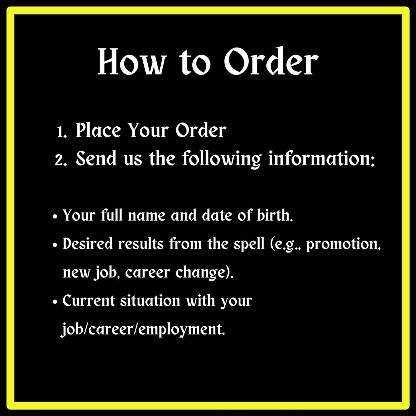 howtoorder