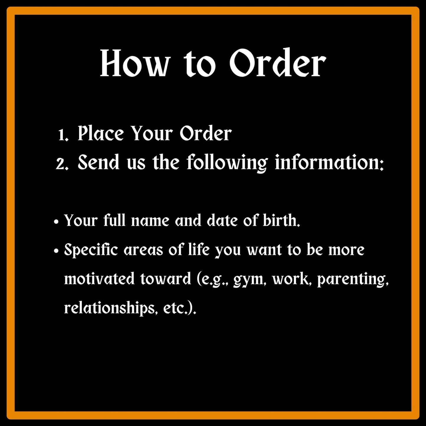 howtoorder
