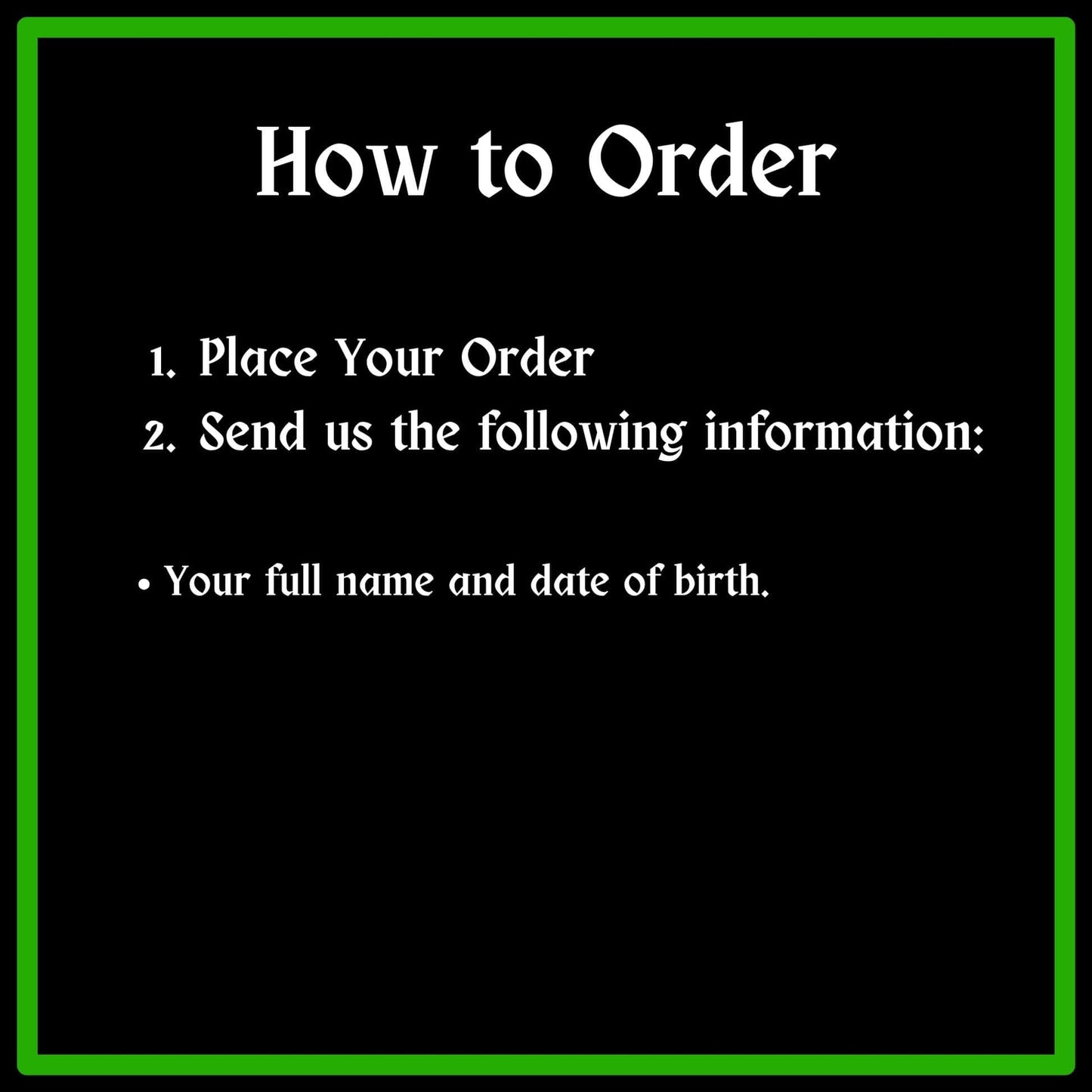 howtoorder