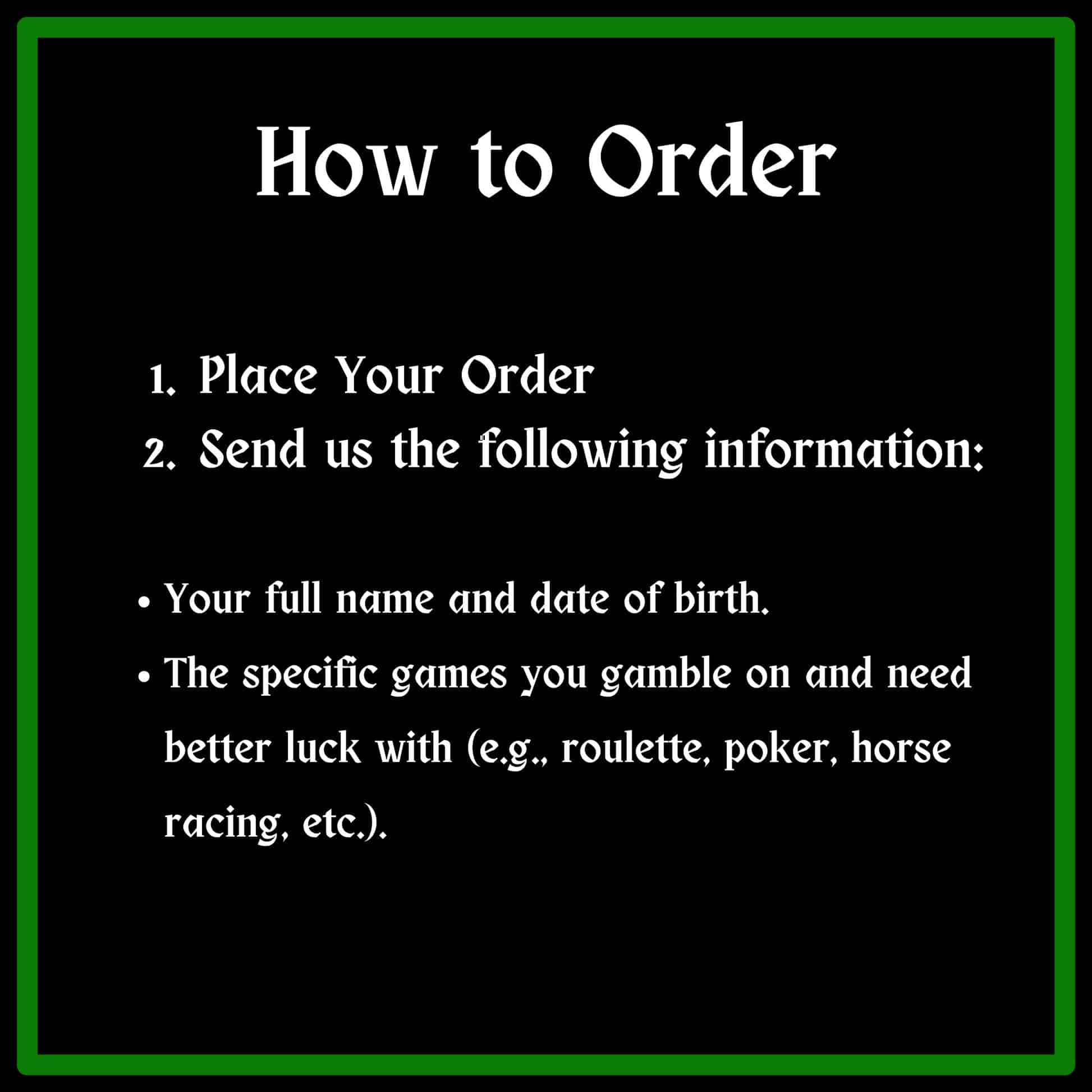 howtoorder
