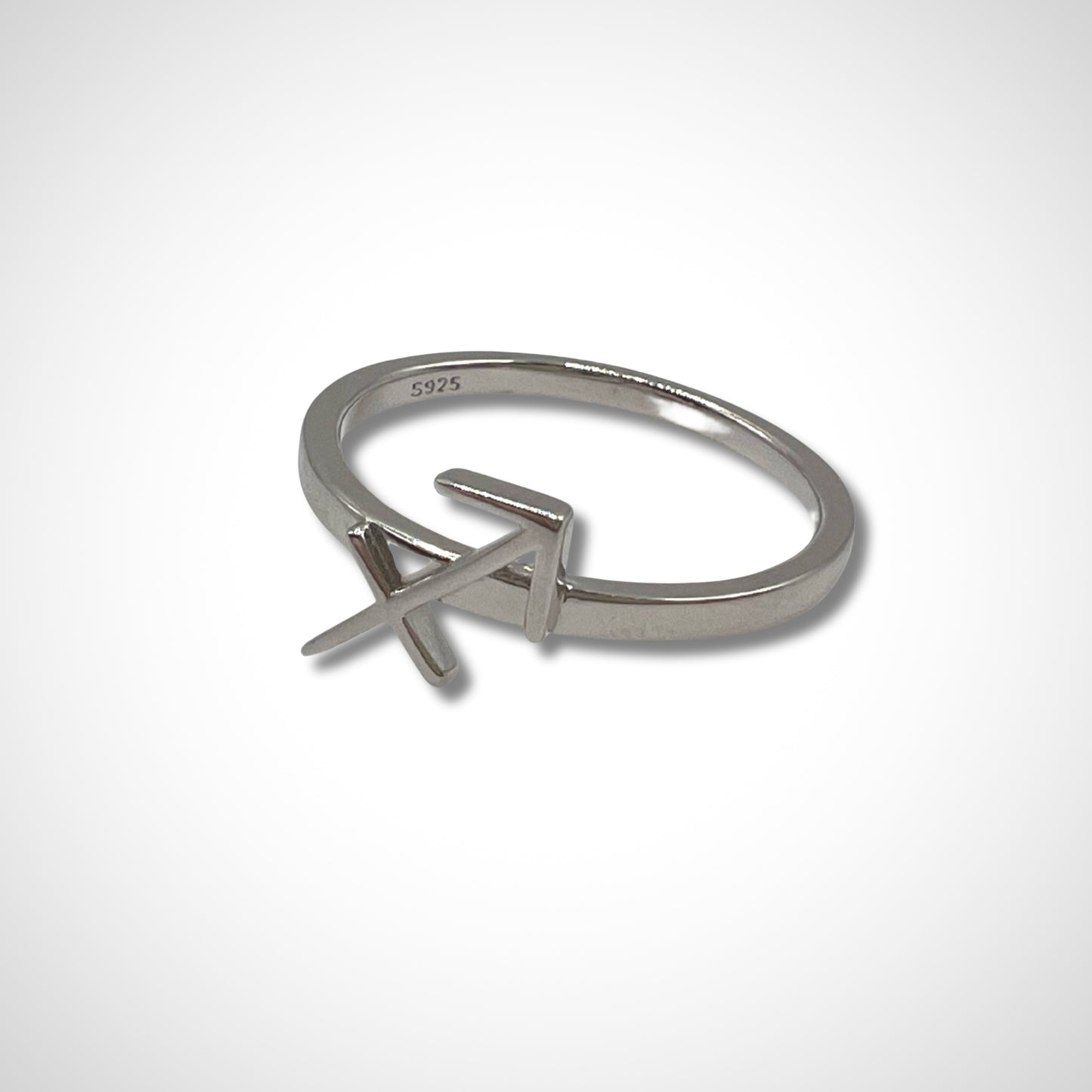 Sagittarius Astrology Silver Ring
