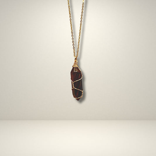 Tiger's Eye - Healing Crystal Necklace
