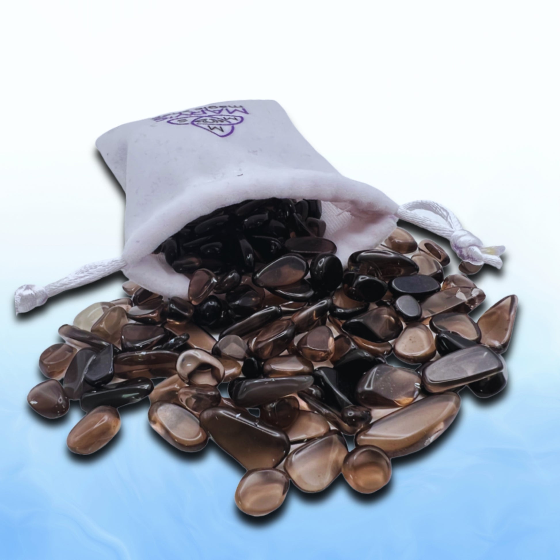 Black Tourmaline Crystal Bag