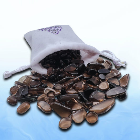 Black Tourmaline Crystal Bag