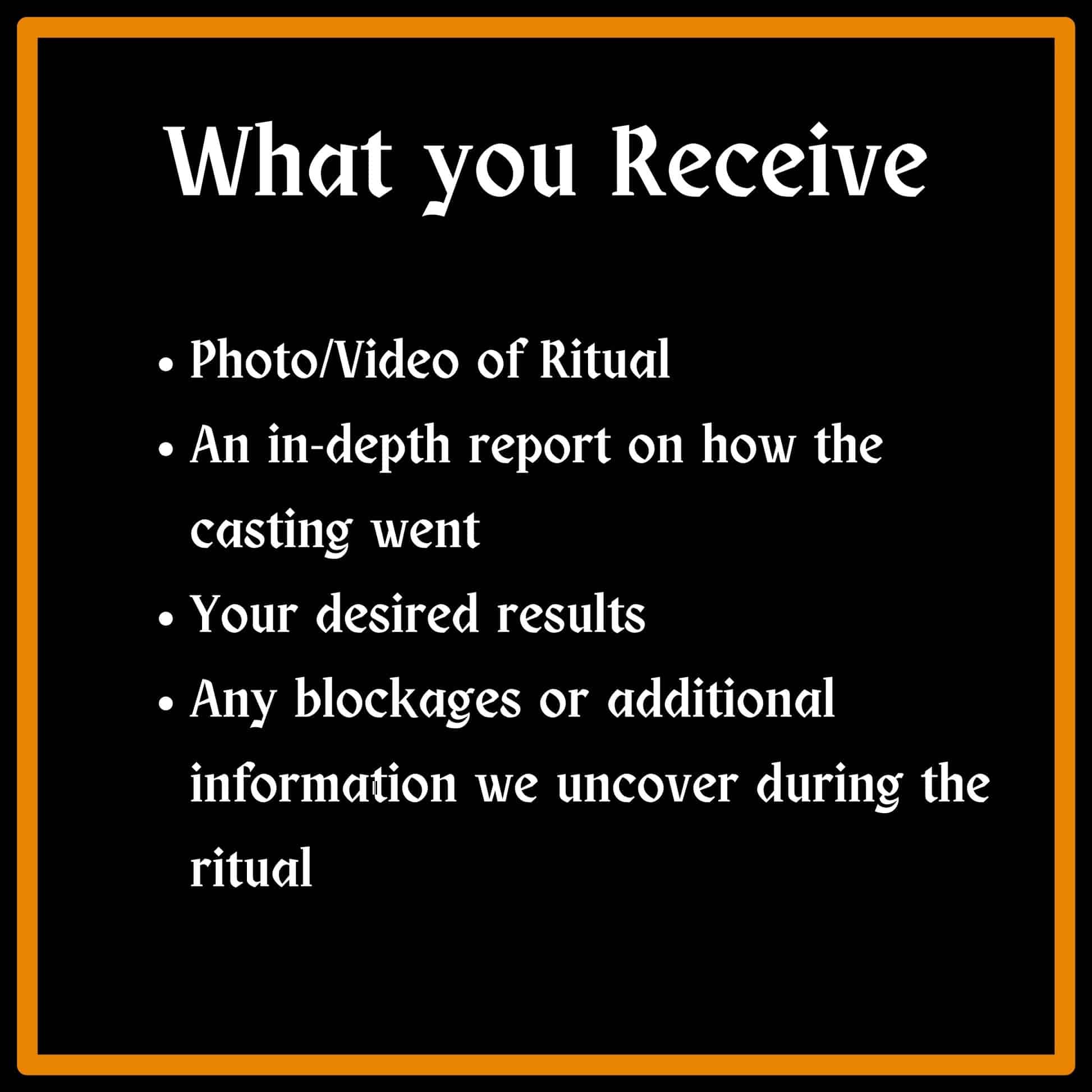 whatyoureceive