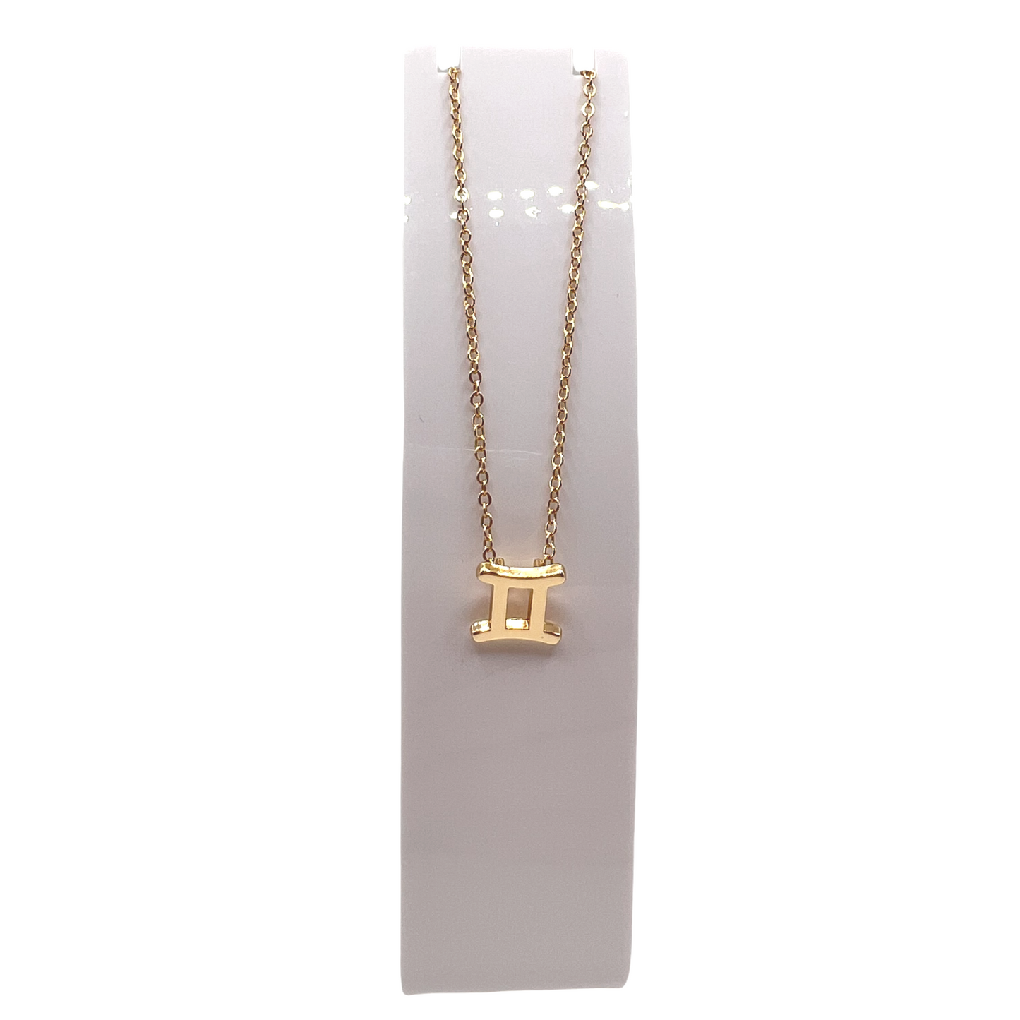 Gemini Astrology Gold Necklace