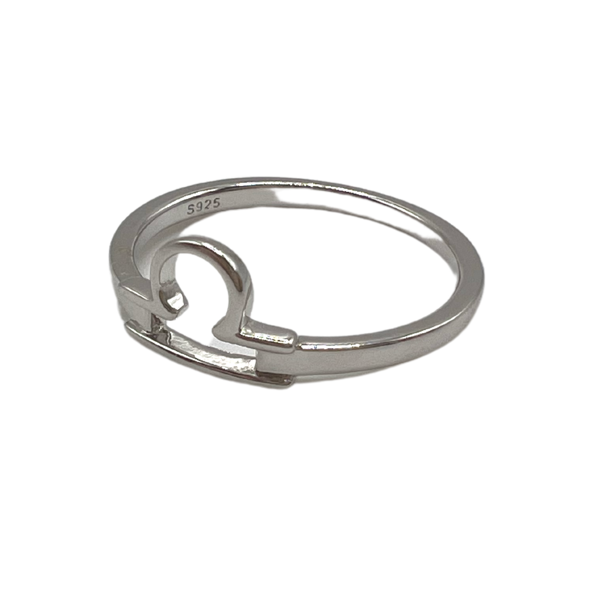 Libra Astrology Silver Ring