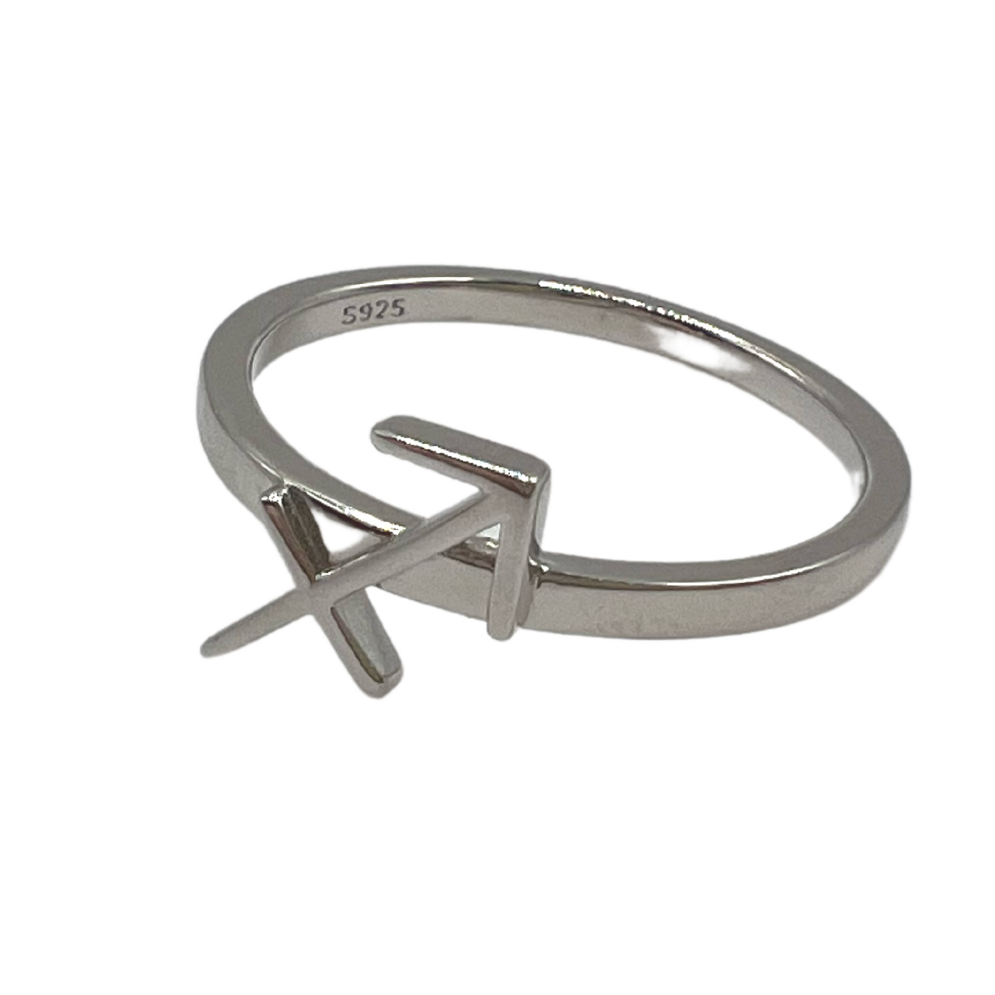 Sagittarius Astrology Silver Ring
