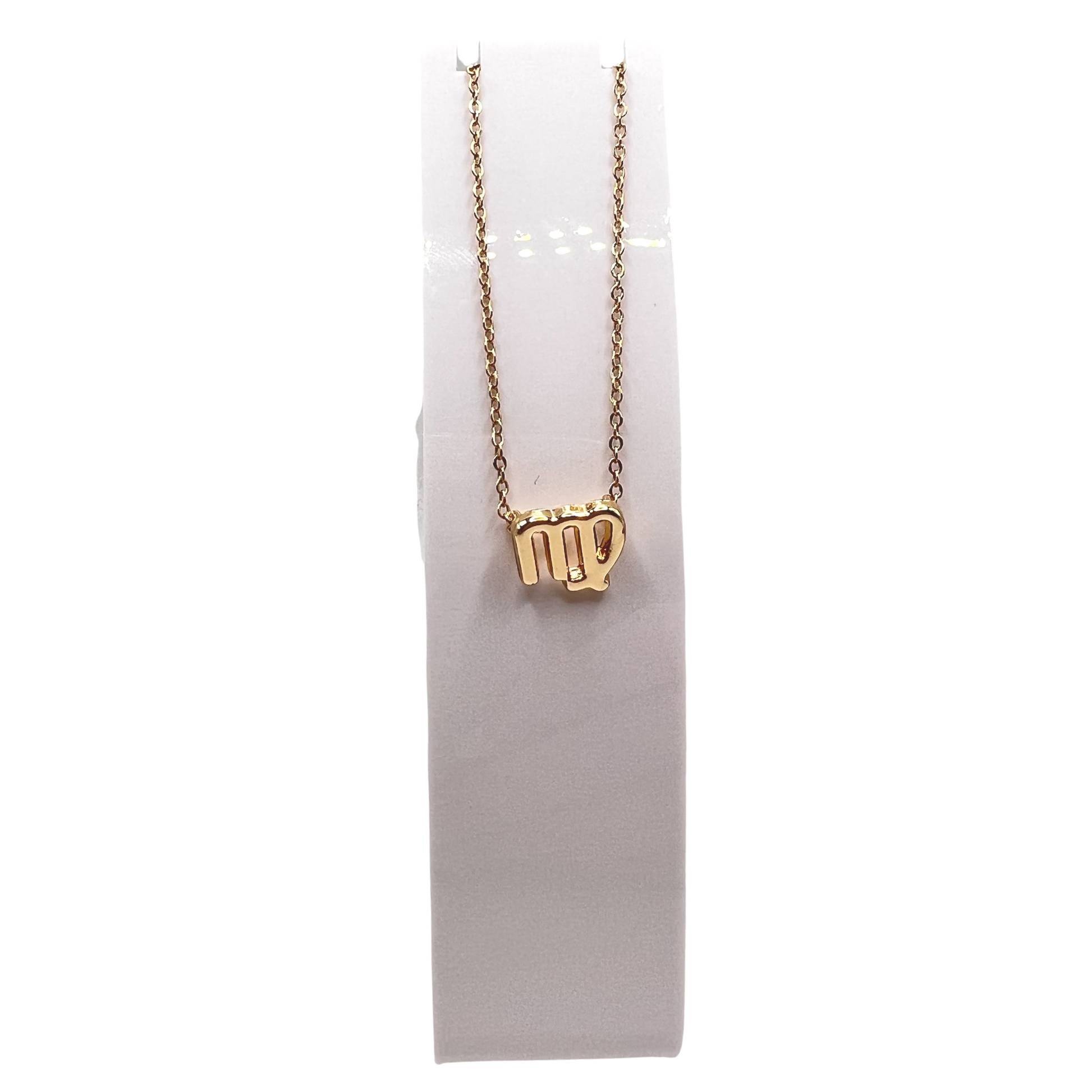 Virgo Astrology Gold Necklace