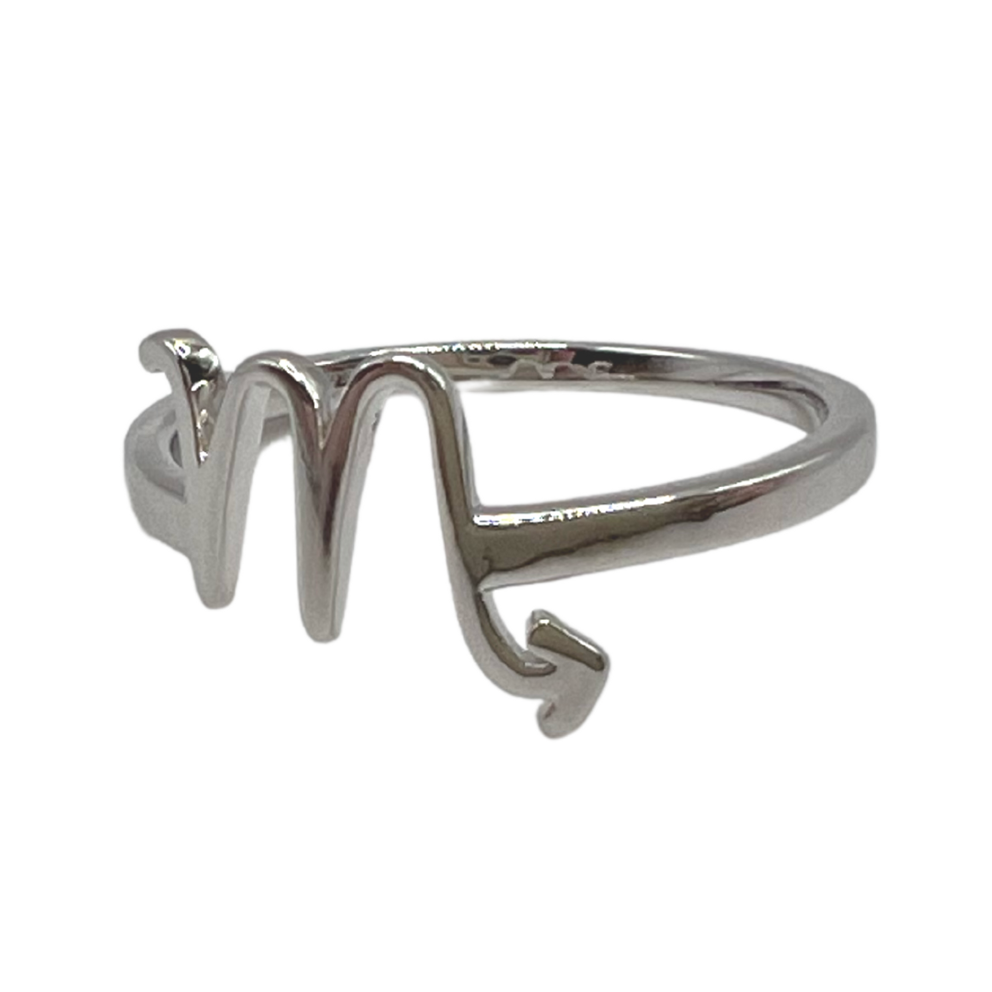 Scorpio Astrology Silver Ring