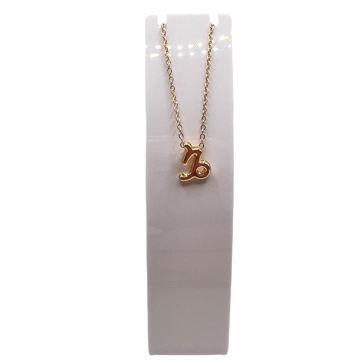 Capricorn Astrology Gold Necklace