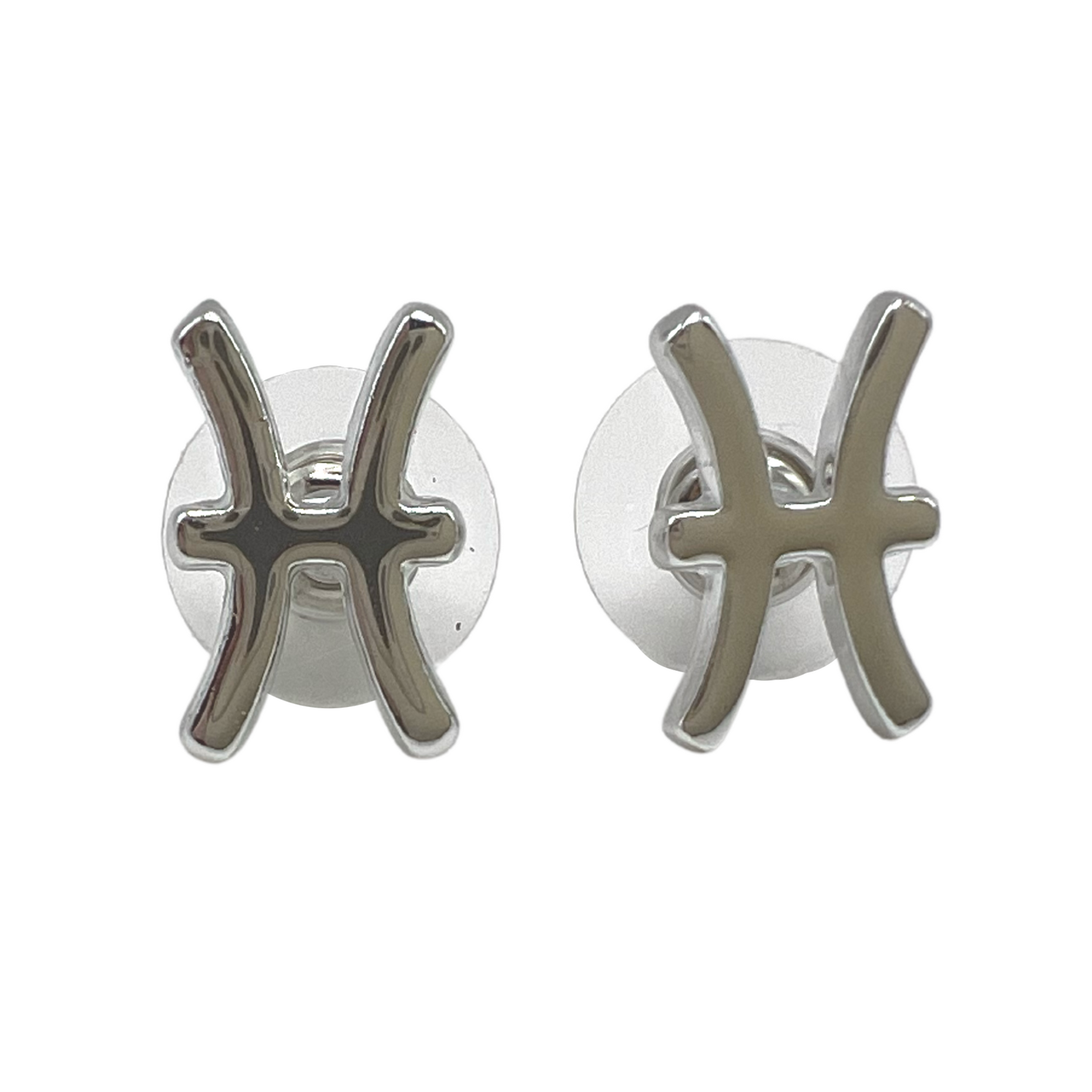 Pisces Silver Earrings