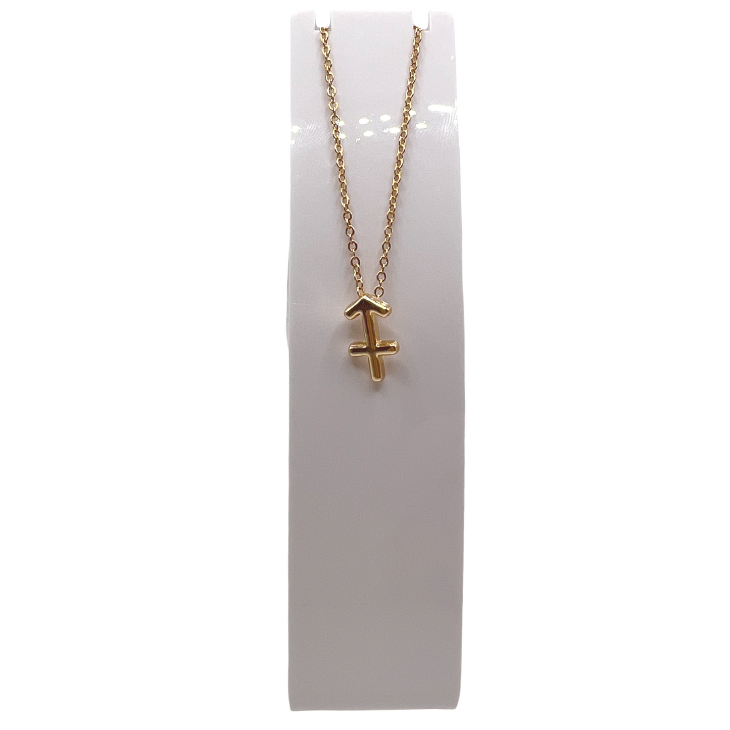 Sagittarius Astrology Gold Necklace