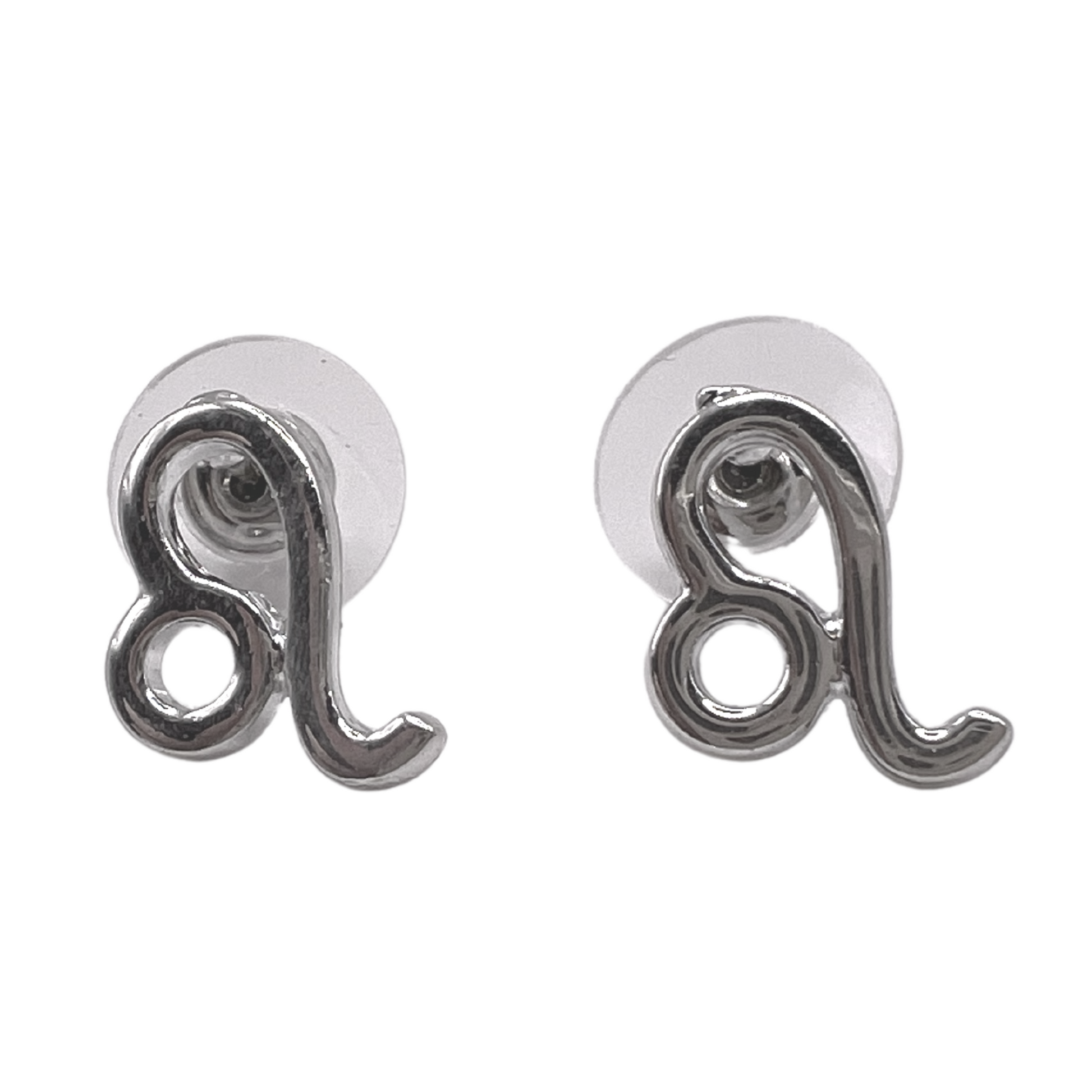 Leo Silver Earrings