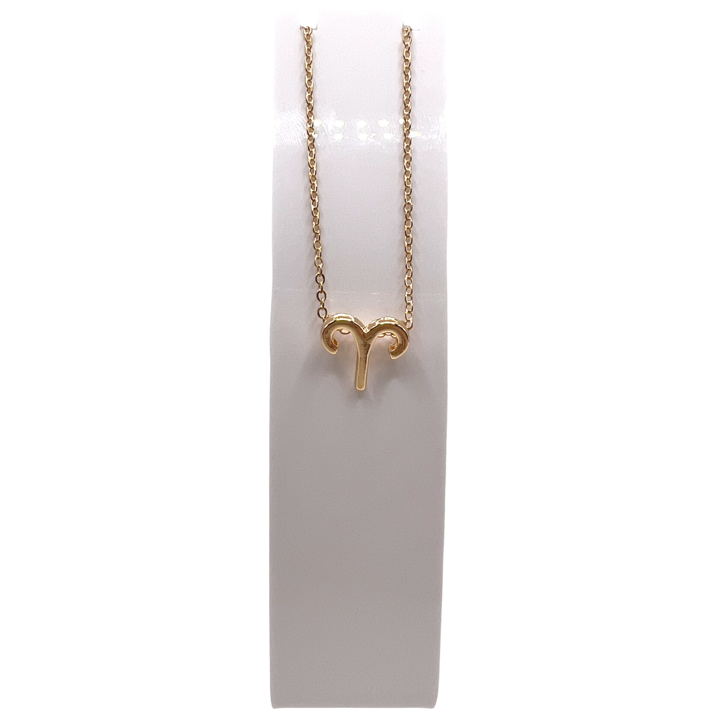 Aries Astrology Gold Necklace