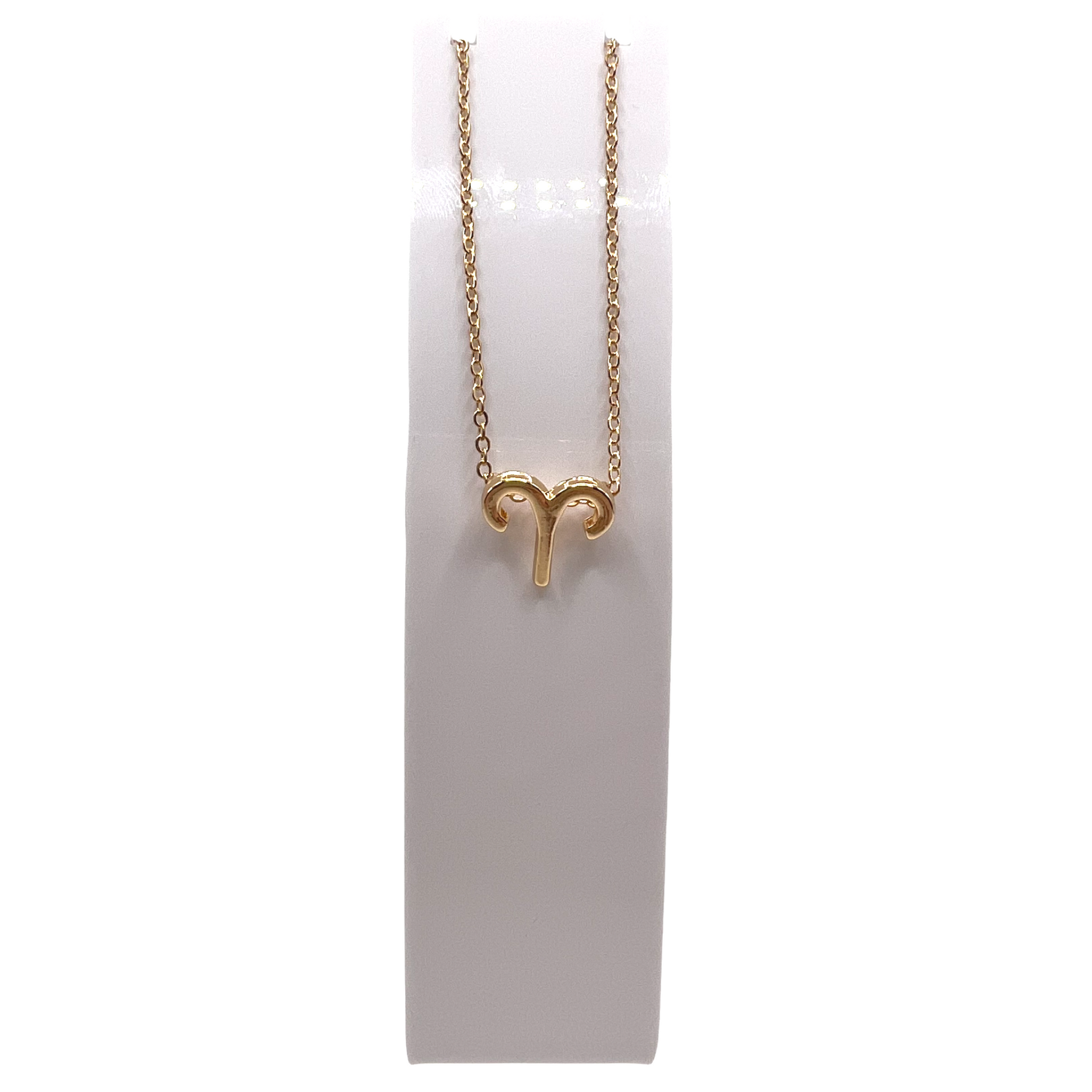 Aries Astrology Gold Necklace