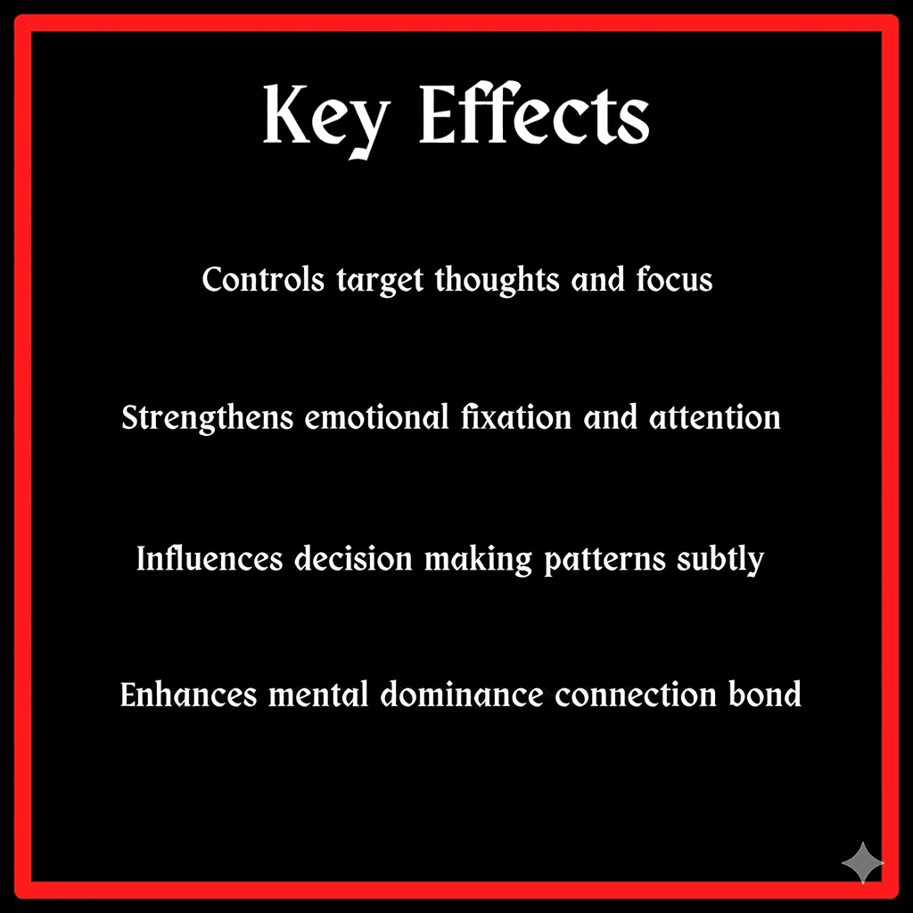Domination Obsession Spell – Become Their Only Thought