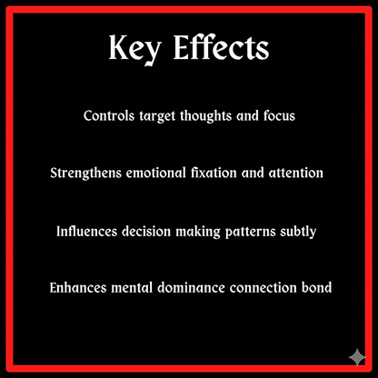 Domination Obsession Spell – Become Their Only Thought