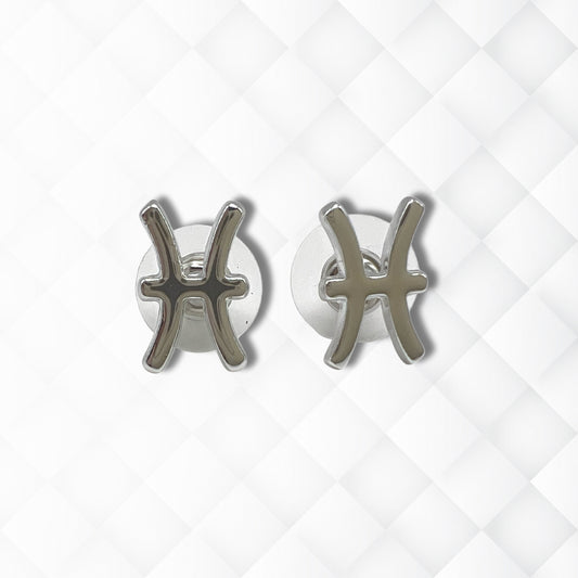 Pisces Silver Earrings