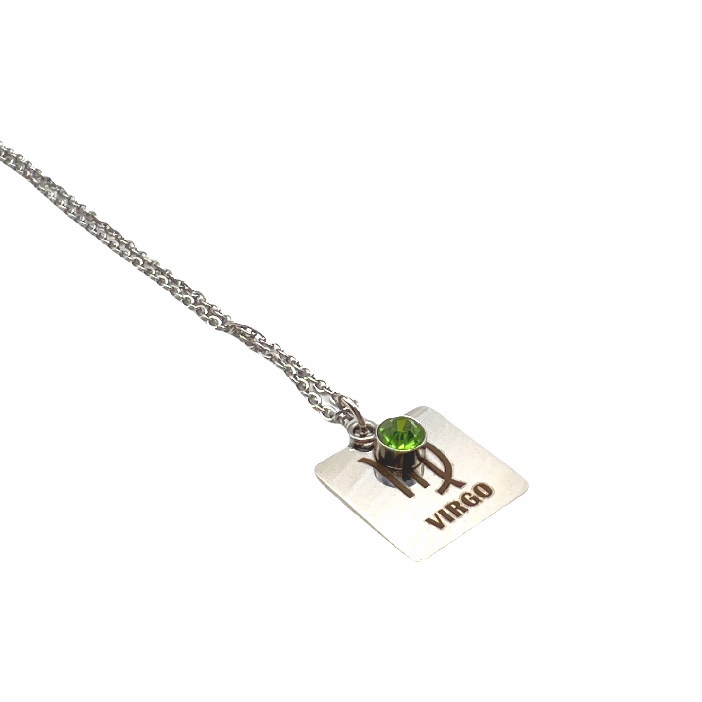 Zodiac Birthstone Necklace - Virgo