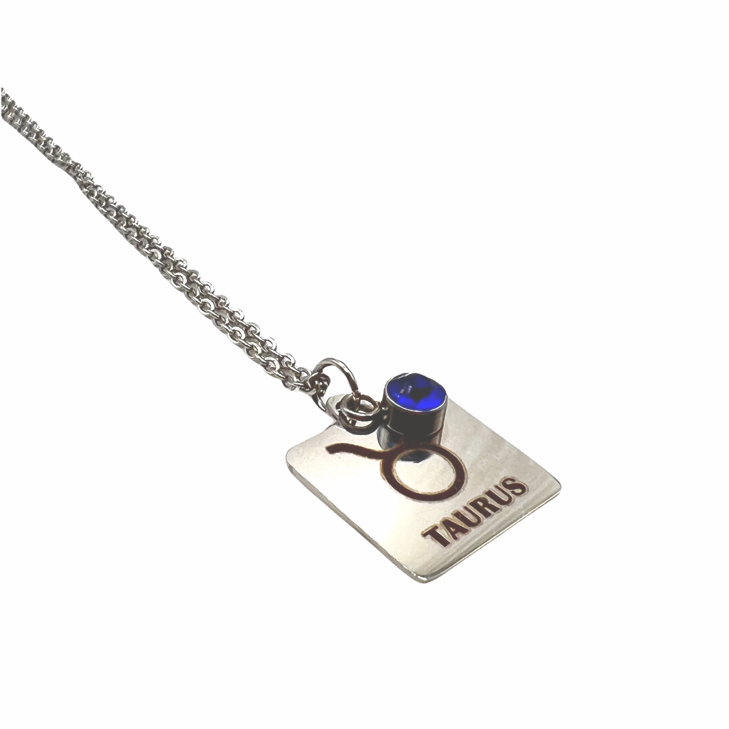 Zodiac Birthstone Necklace - Taurus