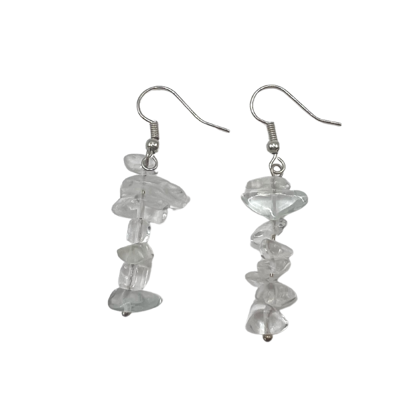 Healing Crystal Earrings - Clear Quartz