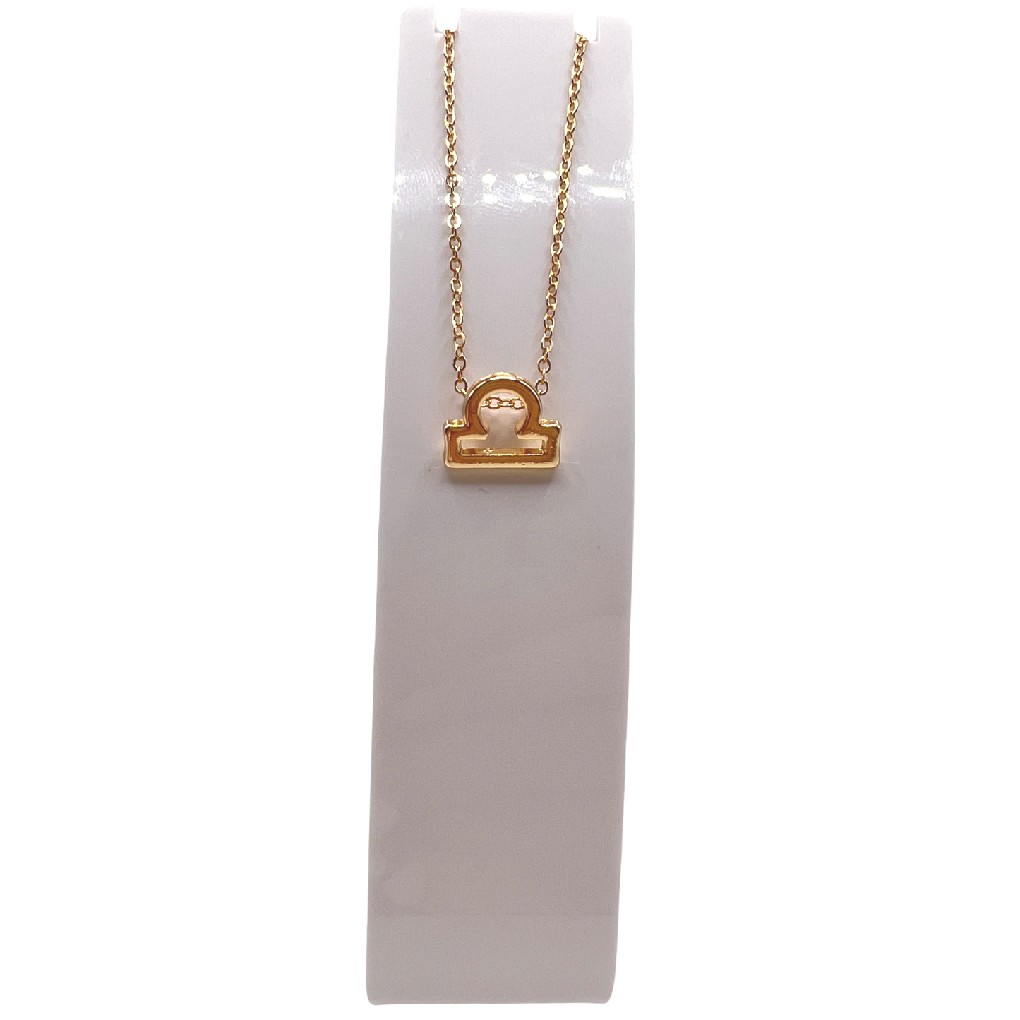 Astrology Gold Necklace - Libra