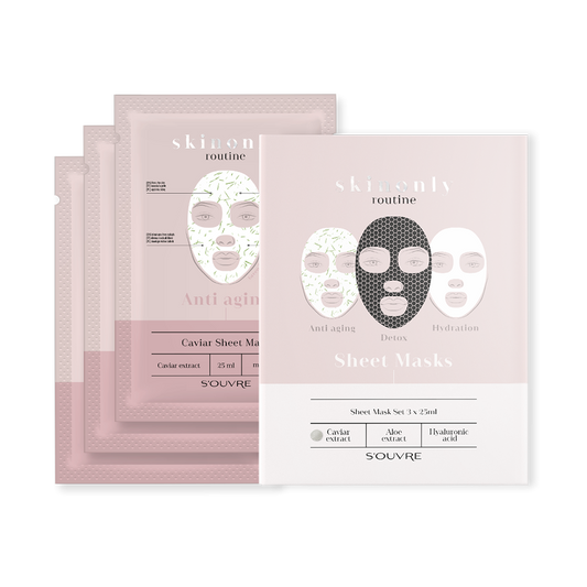 Skinonly Routine Caviar Anti-Aging Masks Set